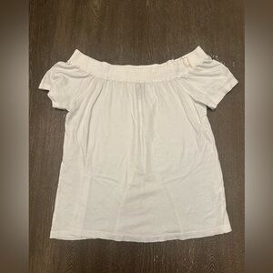 BOBI LOS ANGELES WHITE OFF THE SHOULDER TOP - Size Small SKU:577